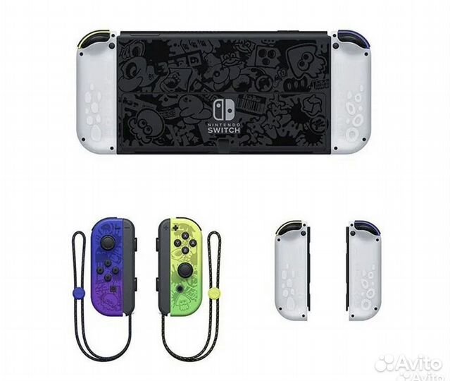 Игравая приставка Nintendo Switch Oled Splatoon3