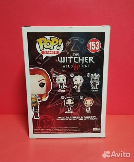 Funko #153 The Witcher III Wild Hunt: Triss