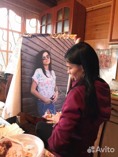 Печать картин на холсте