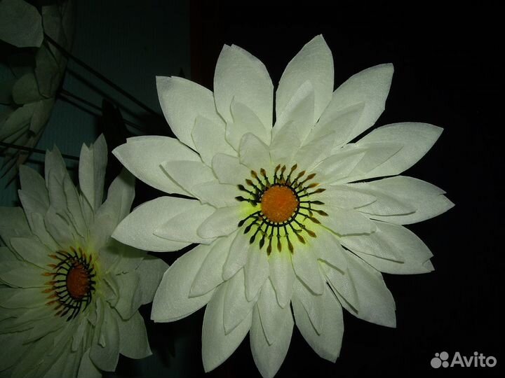 Милый букет цветов - белый