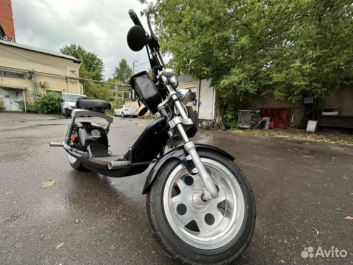 Электро байк custom