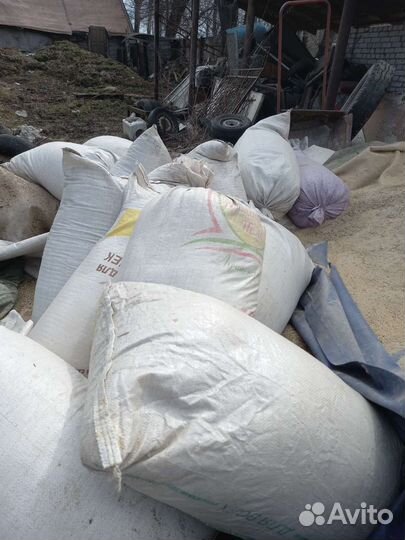 Отруби пшеничные в мешках