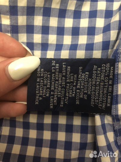 Рубашка женская Ralph Lauren брендовая одежда