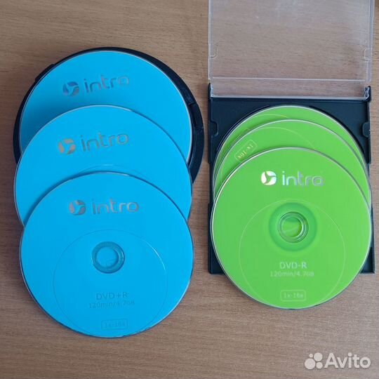 Cd диски DVD-R 4,7 GB пустые болванки 12 шт