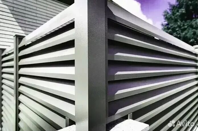 Заборы жалюзи со склада