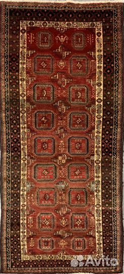 Иранский ворсовый ковер, балуччи 283х135 см