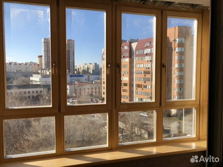 Остекление балкона пвх