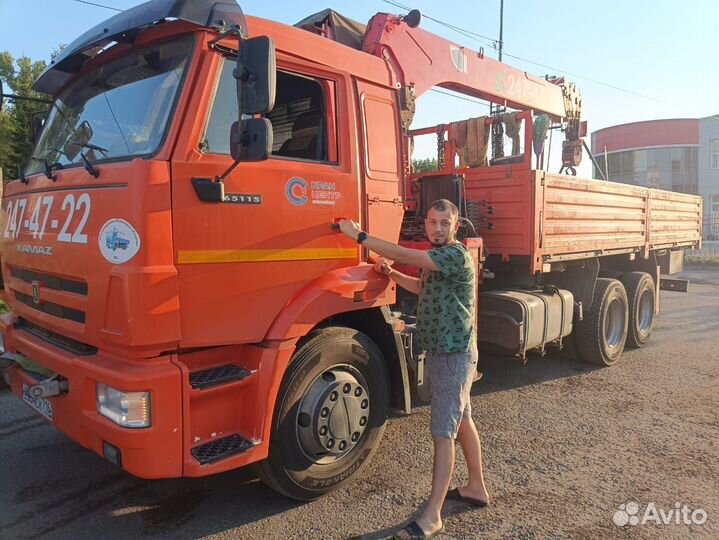 Аренда манипулятора Камаз и Газель от частника