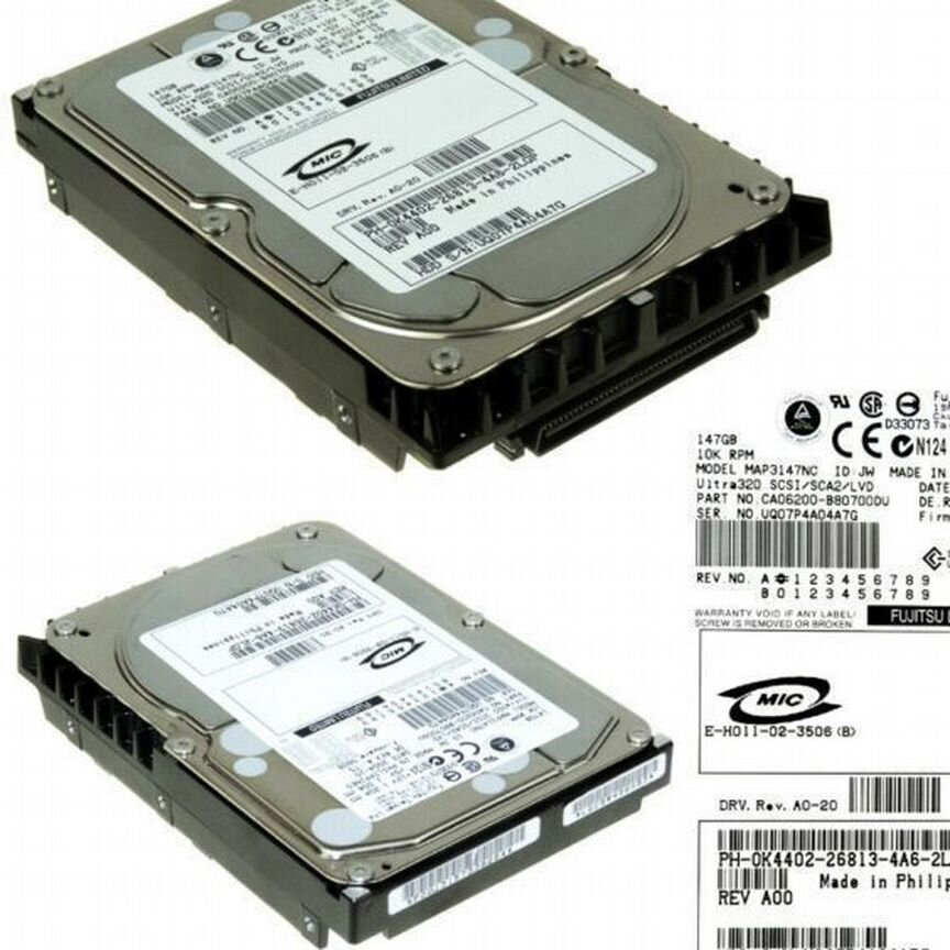 [0K4402] Жесткий Диск Dell (Fujitsu) Map3147nc 146gb 0k4402