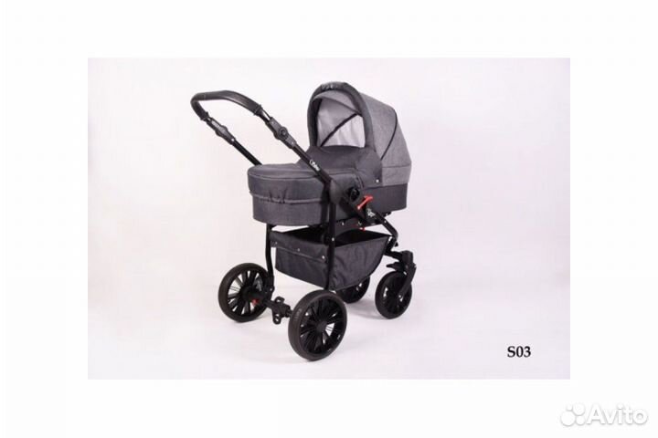 Коляска 3 в 1 Darex Silva