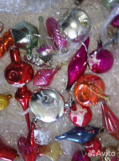 Елочные игрушки СССР