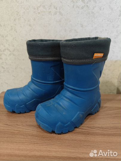 Детские резиновые сапоги