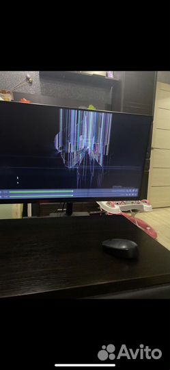 Монитор на запчасти samsung