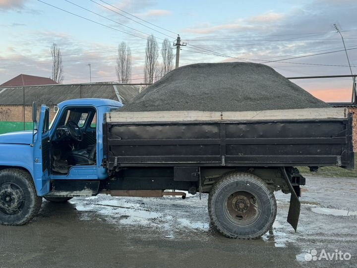 Щебень отсев гпс песок