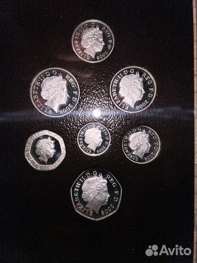 Набор серебряных монет