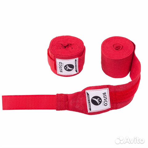 Бинты боксерские 2,5м Rusco эластичные разн. цвета