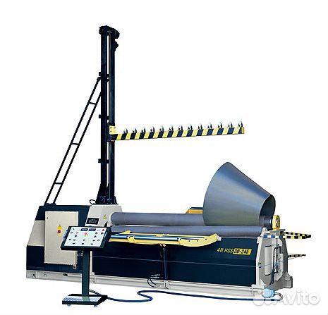 Вальцы четырехвалковые гидравлические 4R HSS