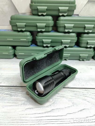 Карманный светодиодный фонарь аккумуляторный USB