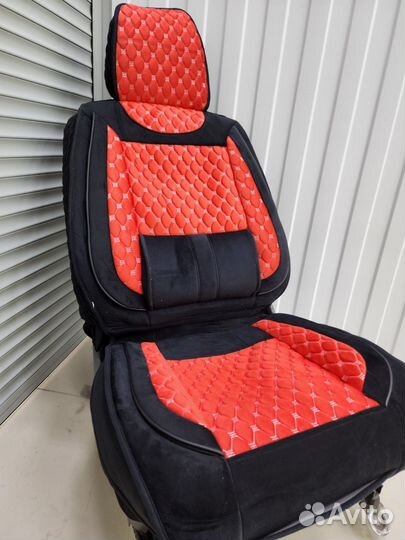 Автомобильные чехлы из Алькантары