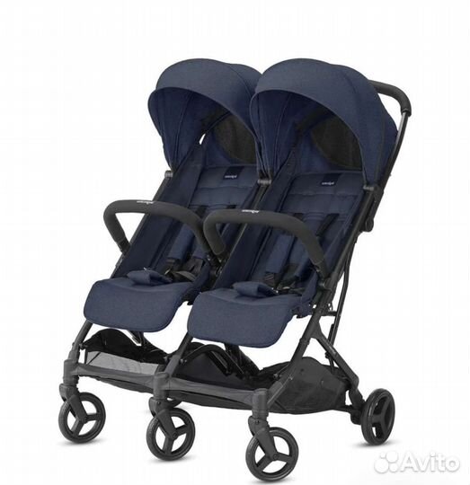 Новая Прогулочная коляска для двойни Inglesina