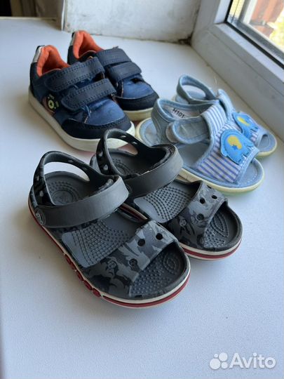 Сандали crocs c6, кеды, босоножки 21