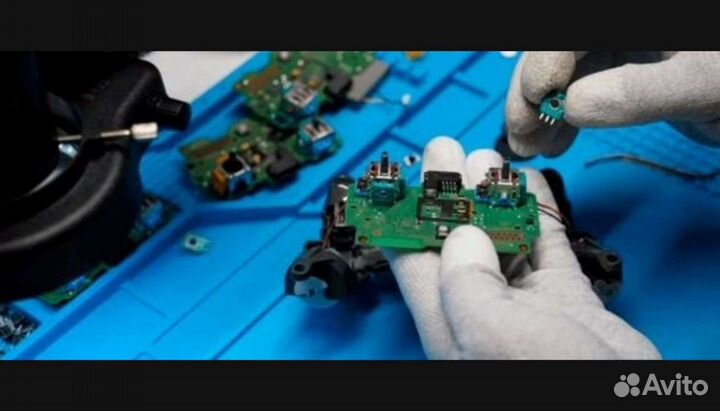 Чистка консолей Sony ps4 ps5 ремонт геймпадов