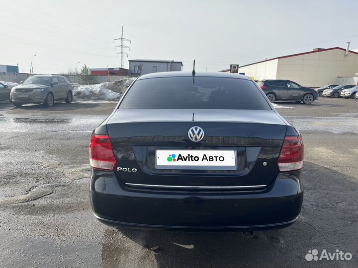 Volkswagen Polo 1.6 AT, 2011, 189 500 км