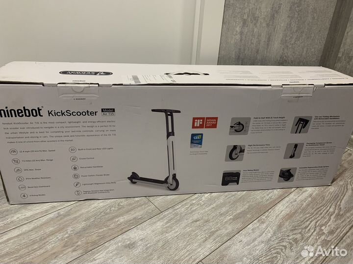 Электросамокат Ninebot KickScooter Air T15