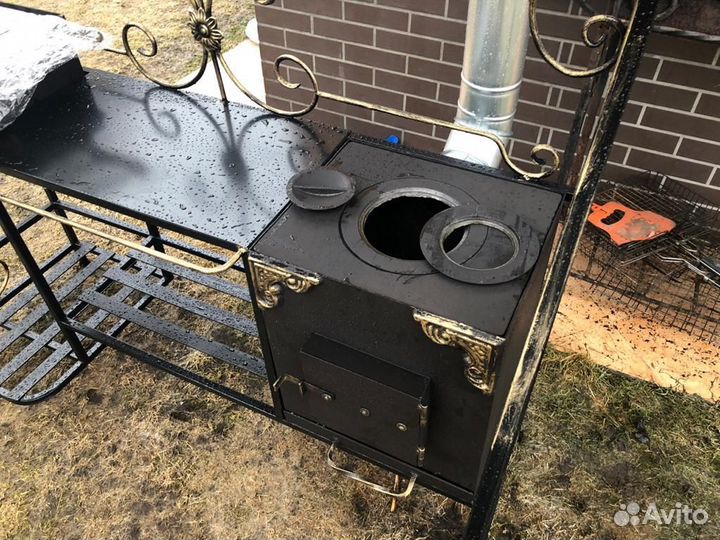 Кованый мангал для дачи