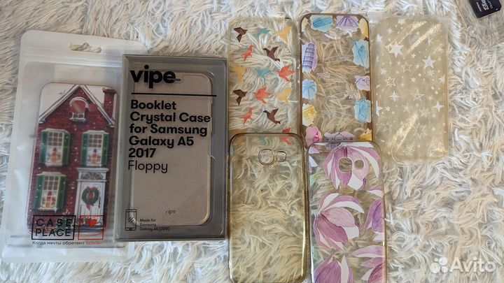 Чехлы на Samsung Galaxy a5 2017 -7 шт