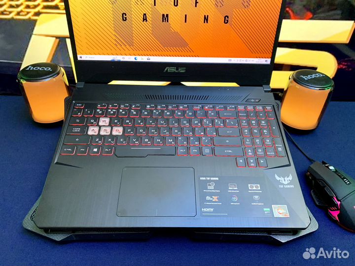Игровой ноутбук Asus на Ryzen 7 + GeForce GTX