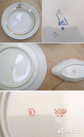 Винтажные тарелки СССР: редкая серия «мт»