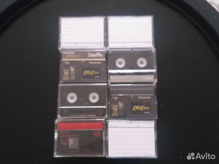 Кассеты mini dv бу лот 8 шт