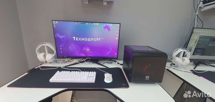 Современный компьютер i3-10100F/M2 Nvme/16Гб/8Гб