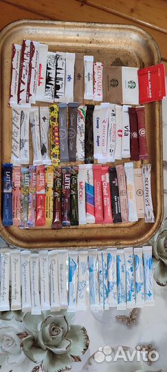 Коллекция сахарных стиков