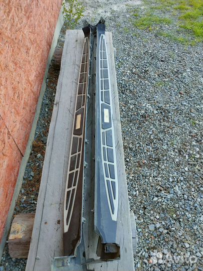 Пороги на nissan x-trail t32