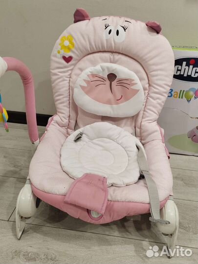 Шезлонг детский chicco