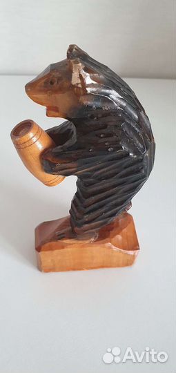 Медведь деревянный СССР фигруки