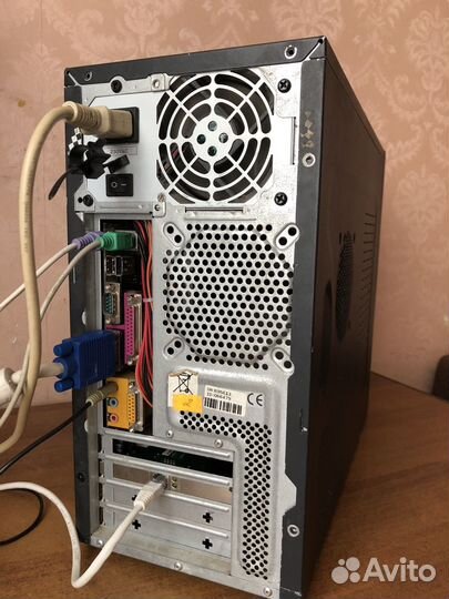 Ретро пк Pentium III 667Mhz Trident CyberBlade-i7