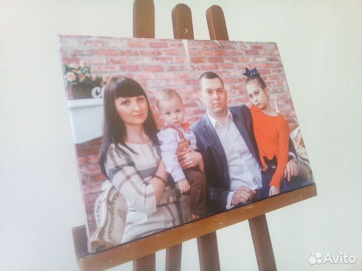 Портрет на холсте по фотографии