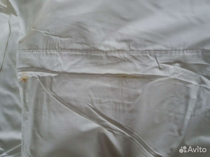 Постельное белье белое новое