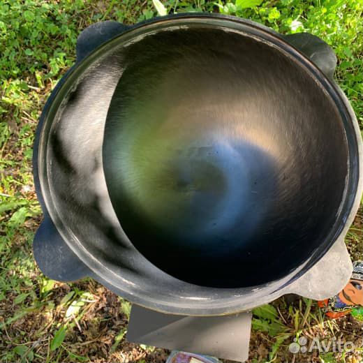 Чугунный казан
