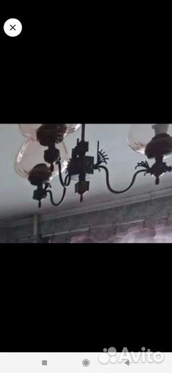 Люстра времен СССР, светильники