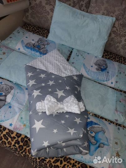 Бортики в детскую кроватку