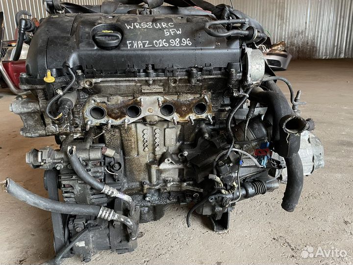 Двигатель ep6 peugeot 308