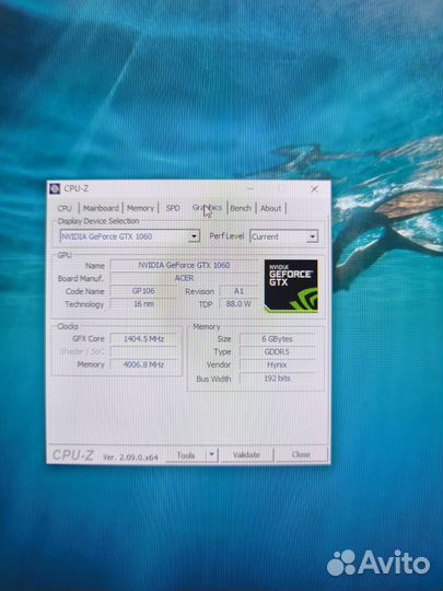 Игровой ноутбук i7 8750h, rtx 1060, 6gb