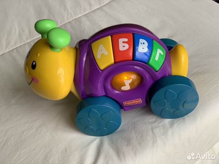 Улитка музыкальная игрушка