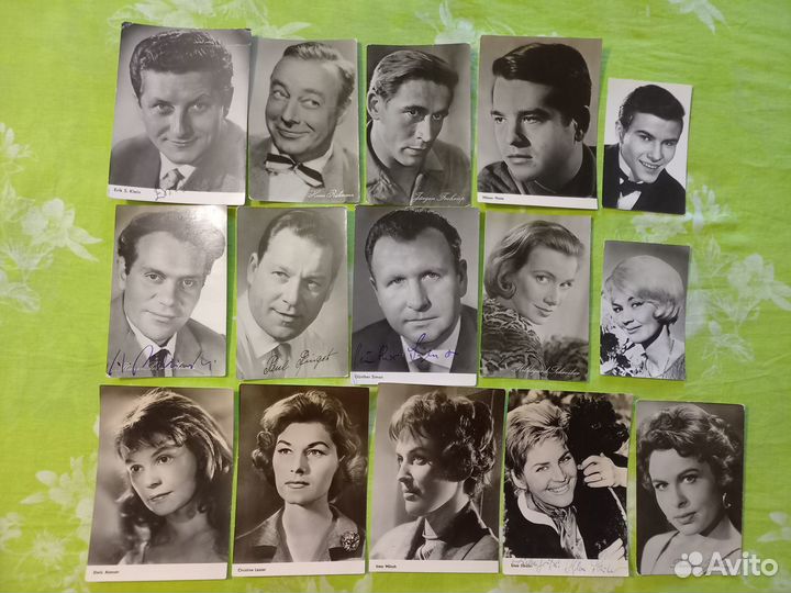 Знаменит немецкие актеры кино 60 гг Progress Герм