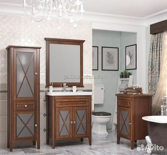 Opadiris Палермо 00-00006727 Зеркало 70 орех