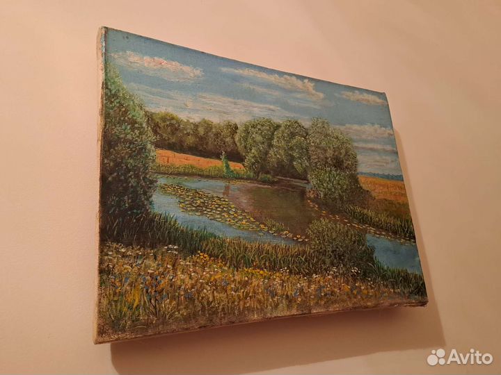 Картина (холст, масло), 80е гг